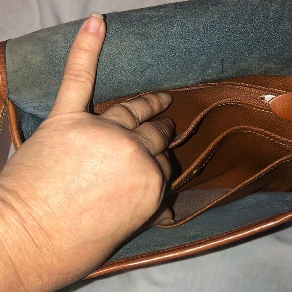 Vintage Rare Dooney & Bourke Saddle Bag Crossbody - Picture 10 of 16